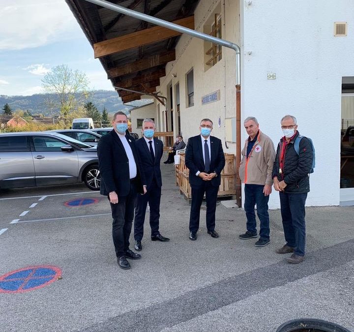 Visite de l&rsquo;Unité Locale Jura-Centre par le Président National !