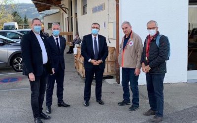 Visite de l’Unité Locale Jura-Centre par le Président National !