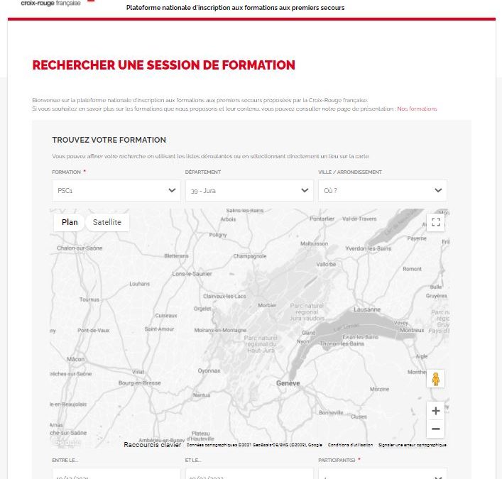 Nouvelle Plateforme d&rsquo;Inscription aux Formations